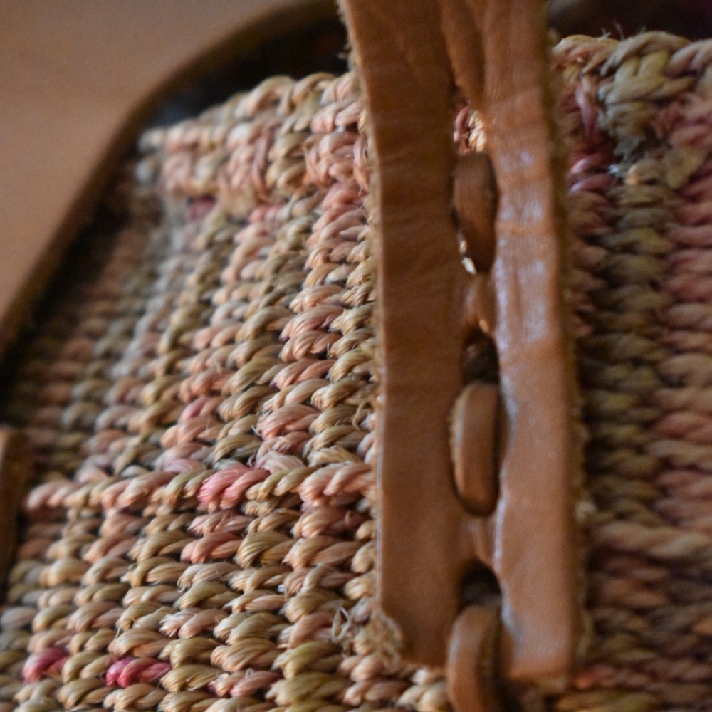 African Collections Woven Shoulder Bag